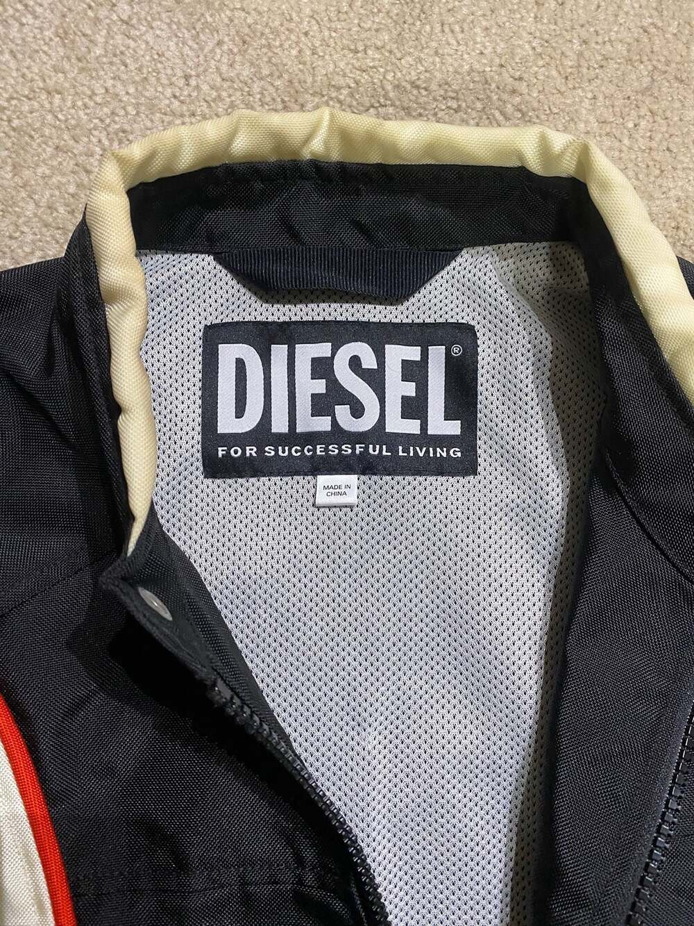 Diesel For Successful Living Colorblock Racing Jacket - Picture 3 of 5